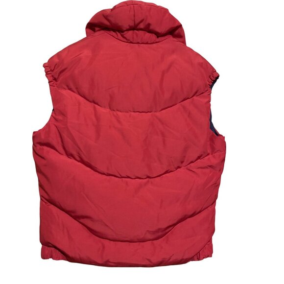 VTG Gerry Down-Puffer Vest Red Size Med Made in USA Denver Winter Sports - Picture 4 of 7